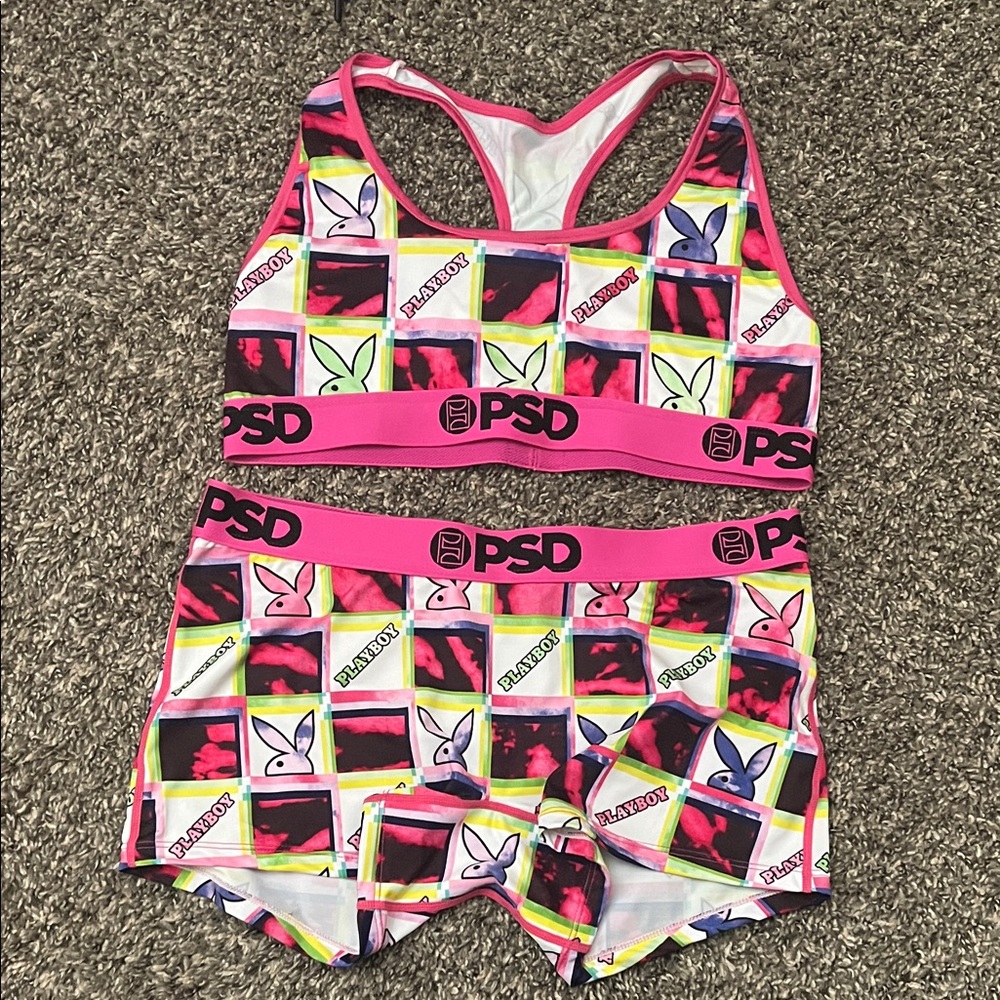PSD Colorful Graphic Sports Set